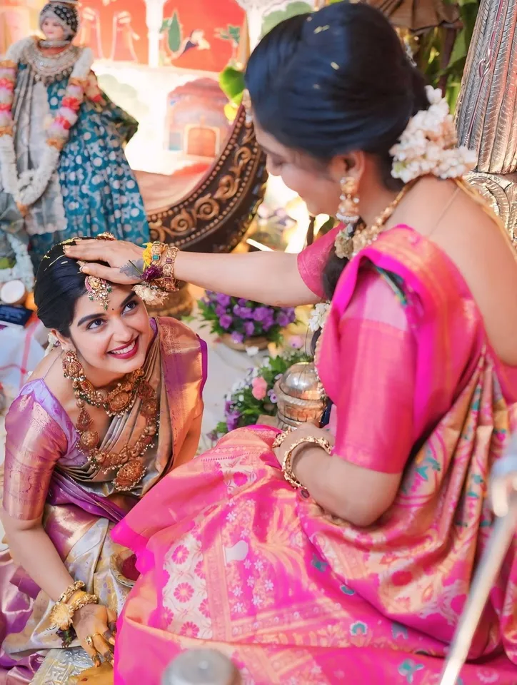 Priyanka jain Varalakshmi Vratam pic three