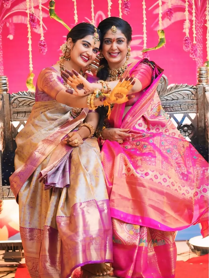 Priyanka jain Varalakshmi Vratam pic two