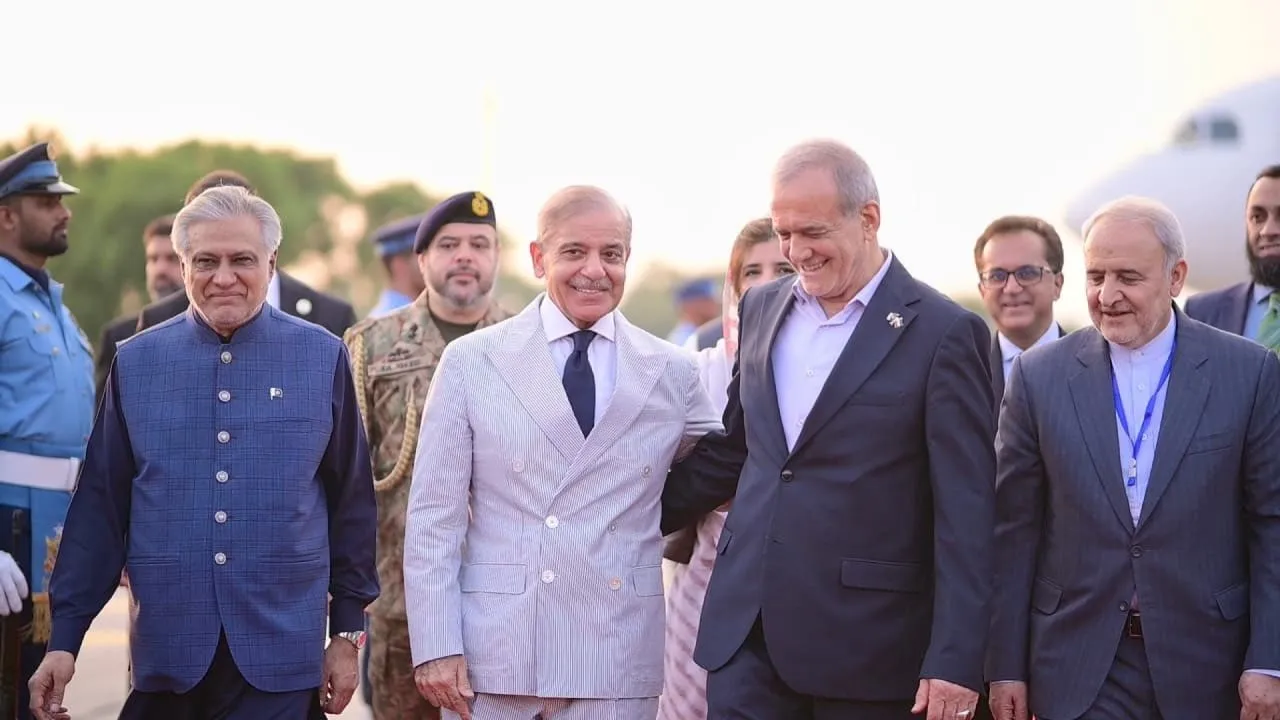 Iranian President Masoud Pezizkian visits Pakistan