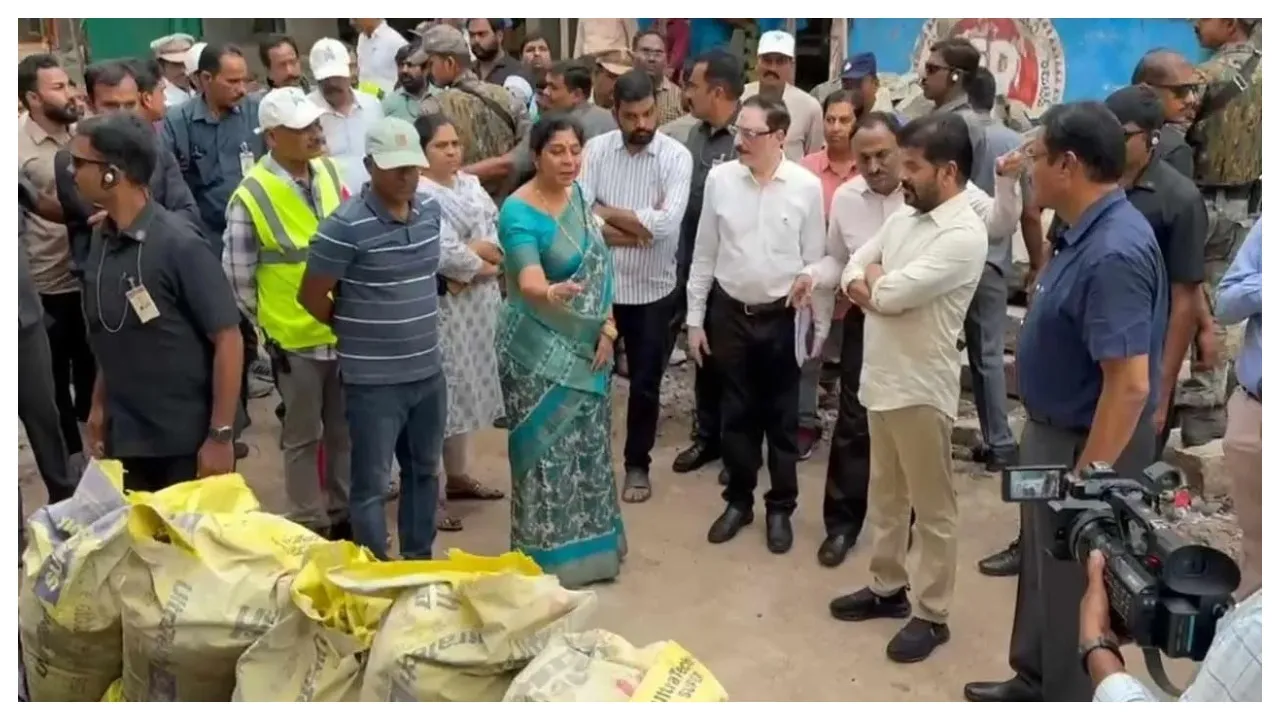 CM Revanth Reddy's surprise visit to Hyderabad