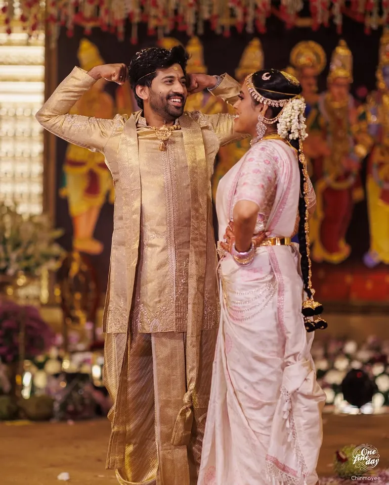 Viswant Duddumpudi marriage pic five