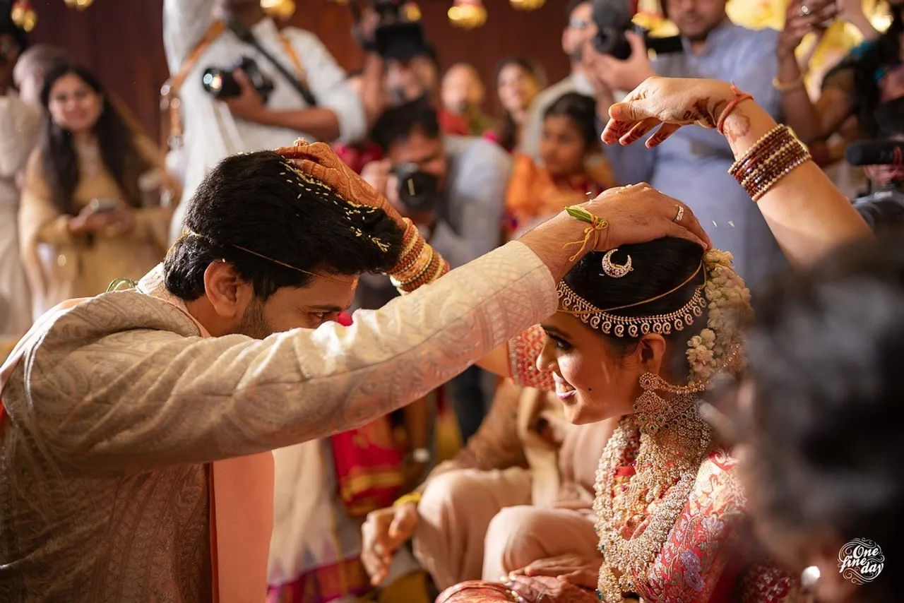 Viswant Duddumpudi marriage pic two