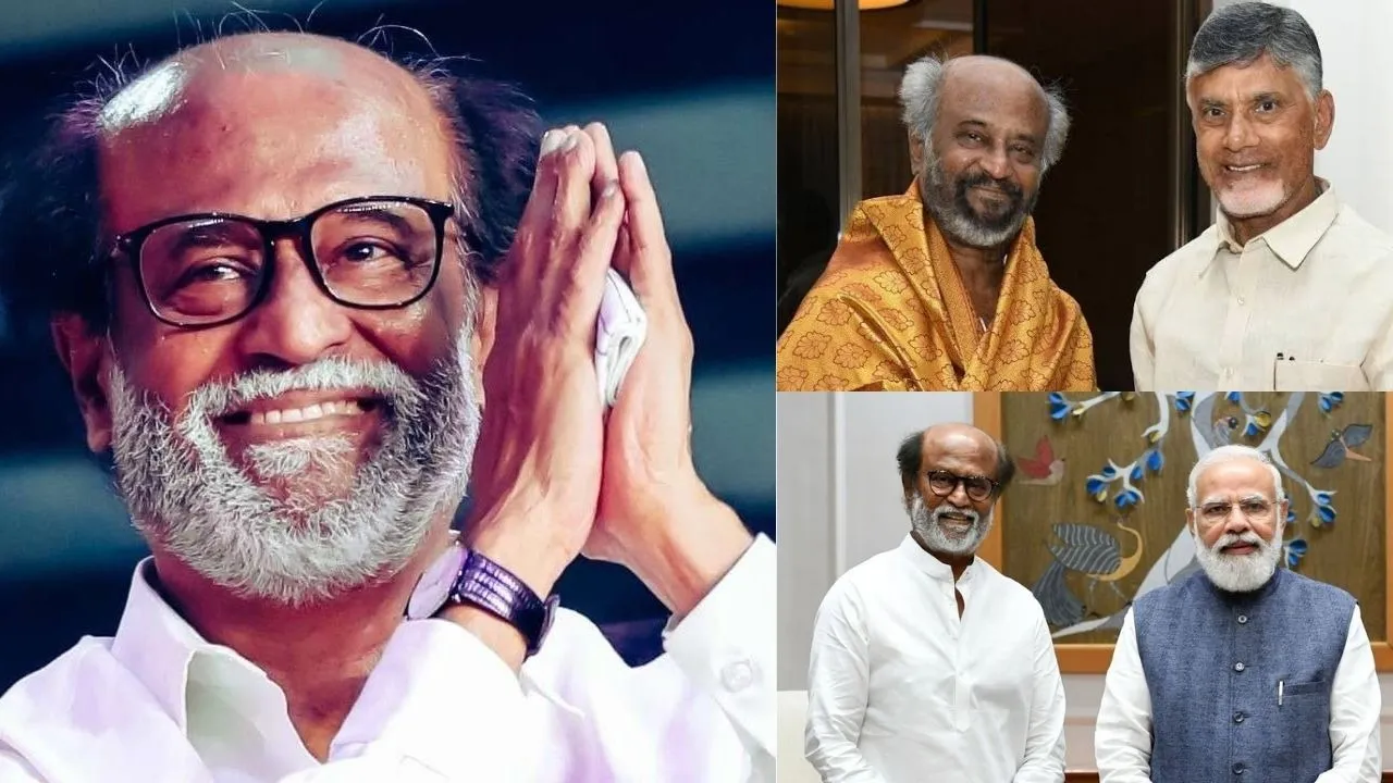 Rajinikanth Chandrababu Modi
