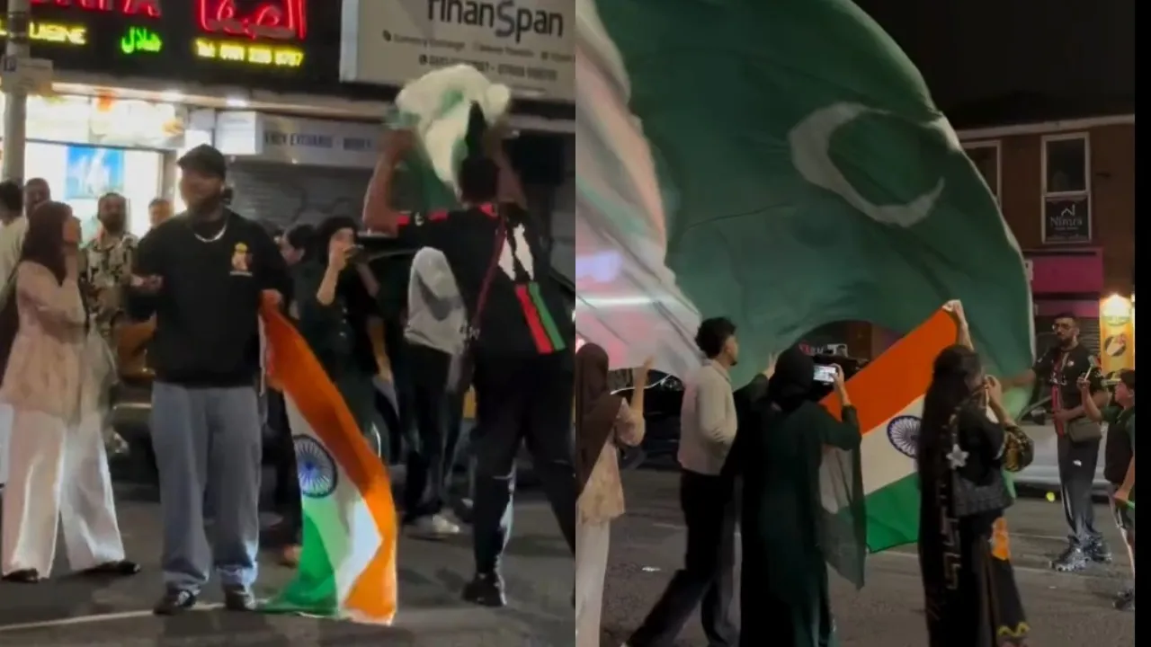 pakistani Muslims caught harassing and heckling Indian Muslim women