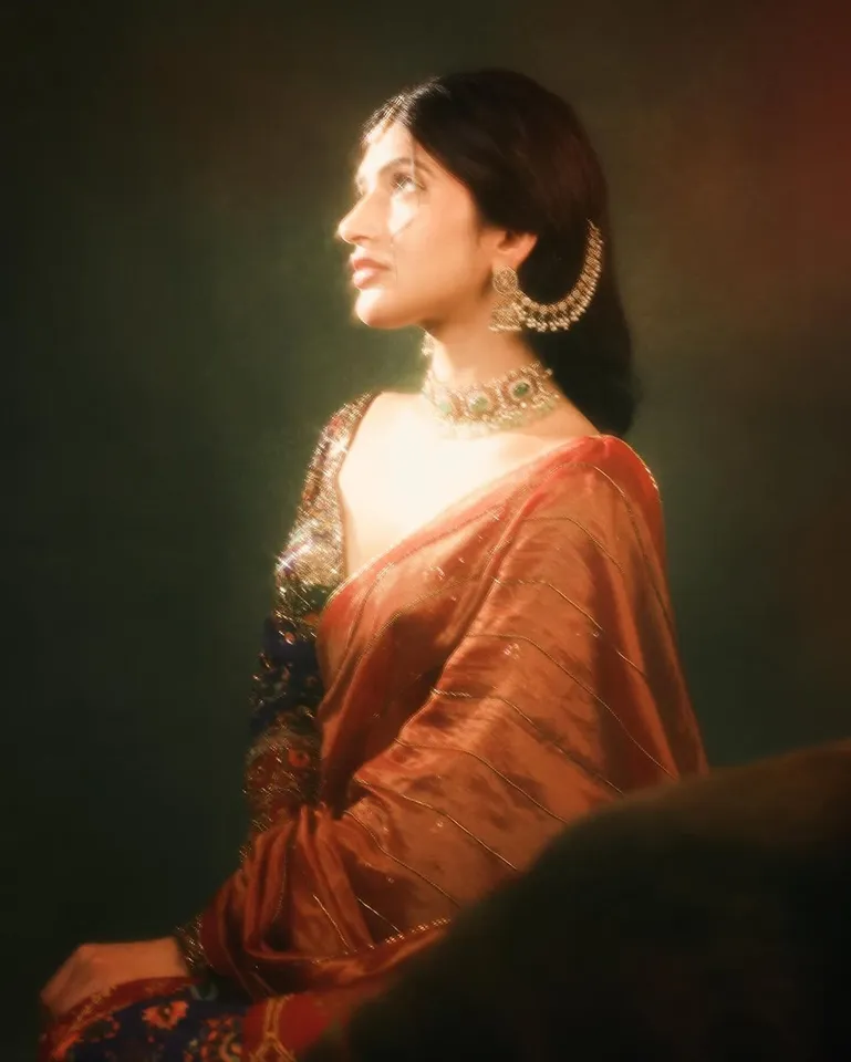 Sreeleela half saree pic three