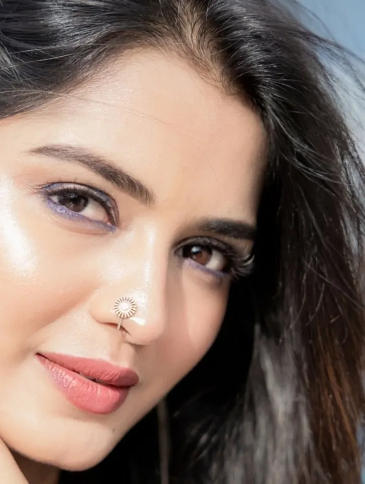 Priyanka Jain in blue pic seven