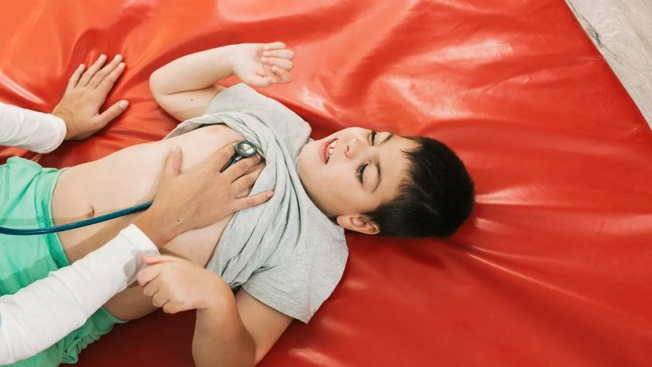 Stomach Worms in Child