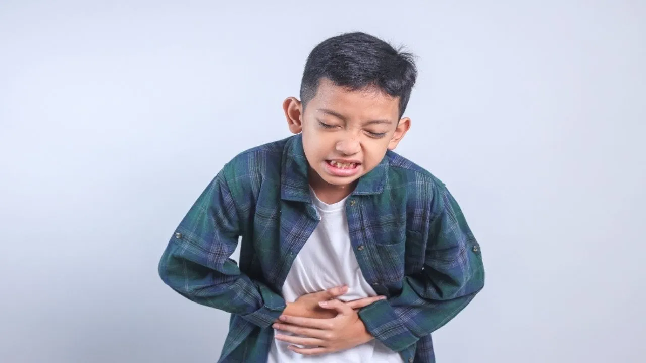 Stomach Worms in Child