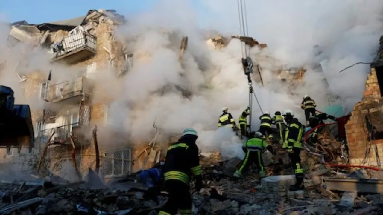 14 Killed, 48 Injured In Mass Russian Drone And Missile Attack On Ukraine's Kyiv