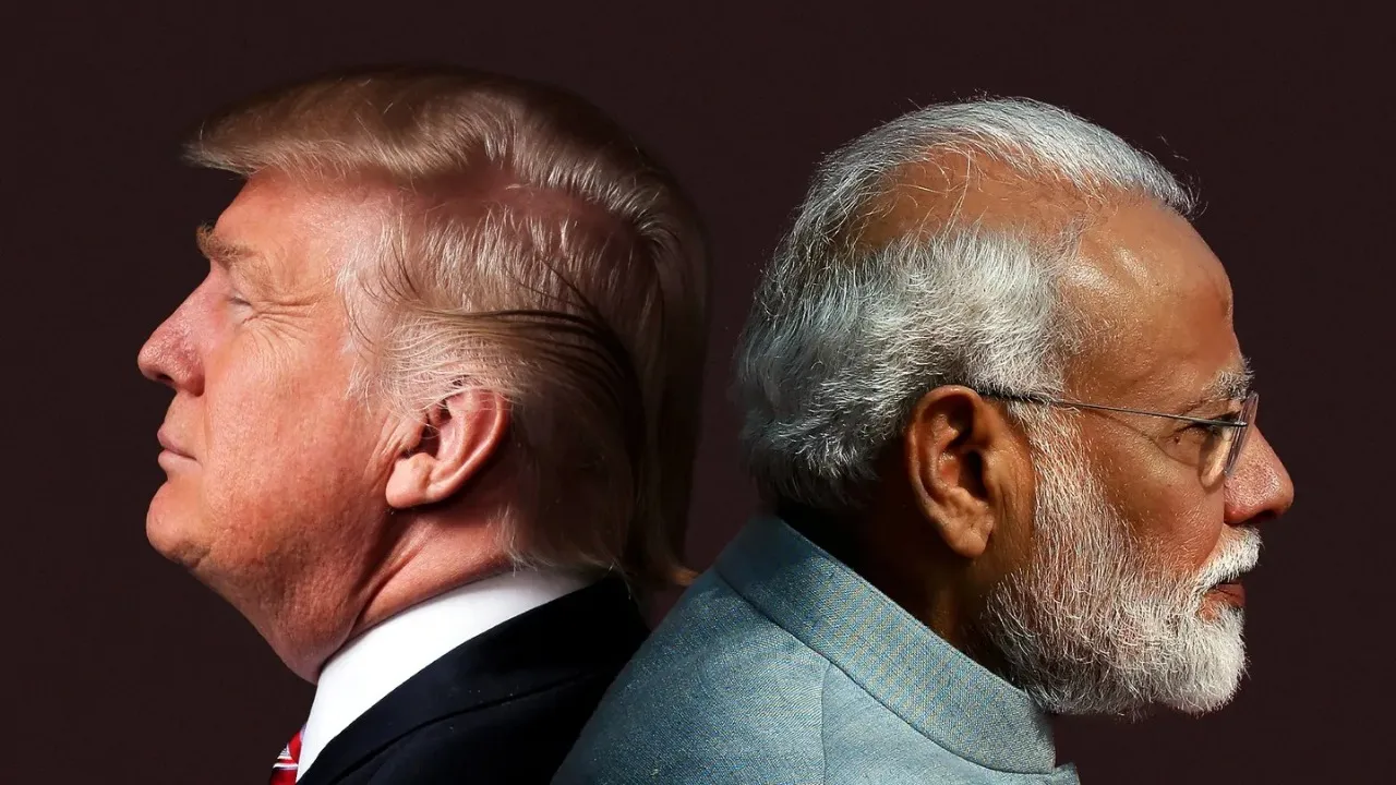 trump fire with modi