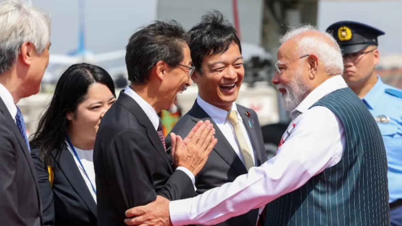 pm modi, japan