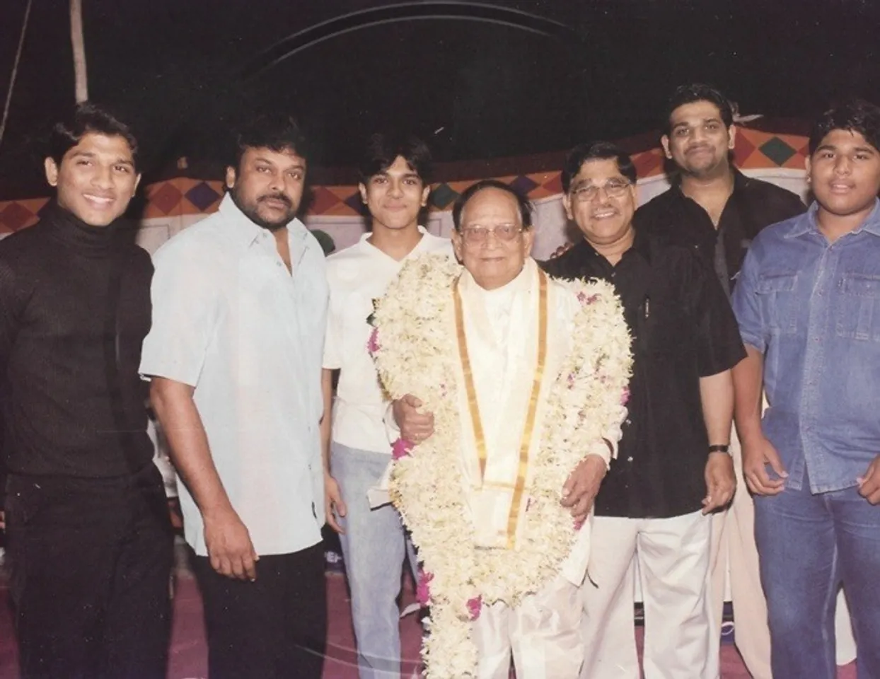 Allu Arjun with his grandmother