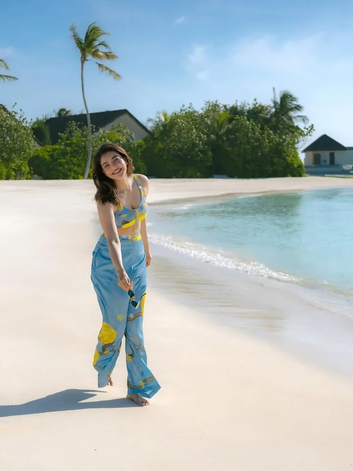 kajal Agarwal Maldives vacation ten