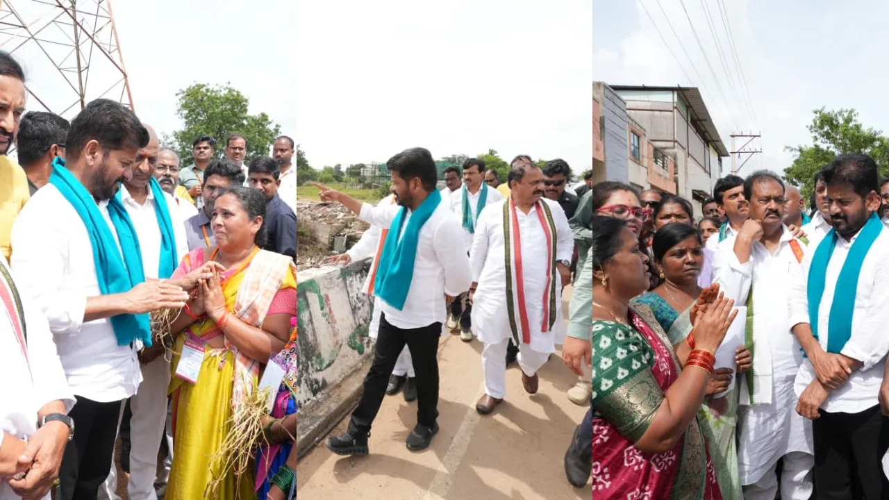 TG CM Revanth Kamareddy Floods