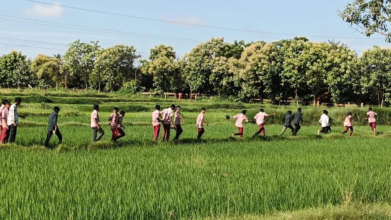 Chityal residential school students