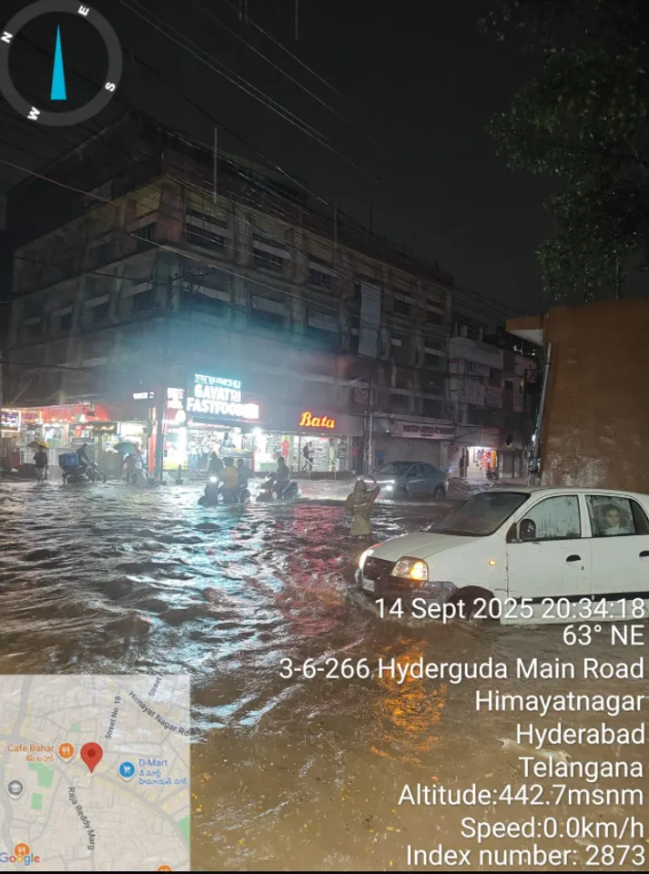 hyd rains four