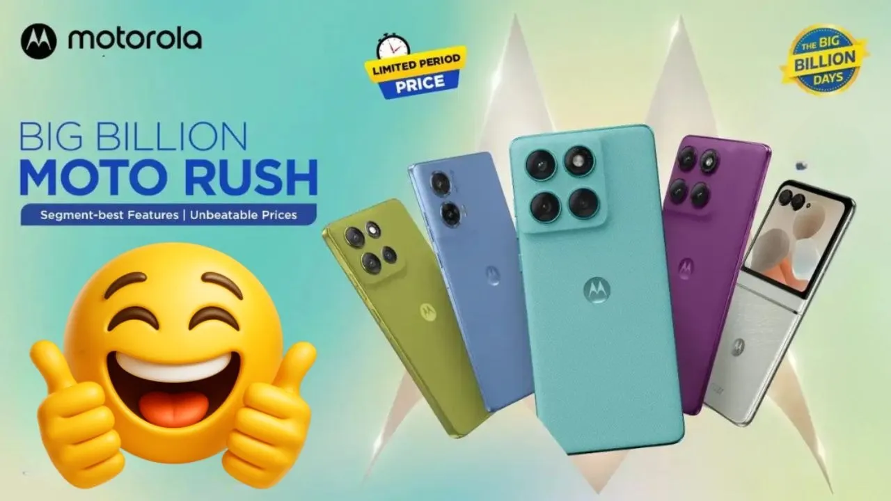Flipkart Big Billion Days Sale 2025 Motorola discounts