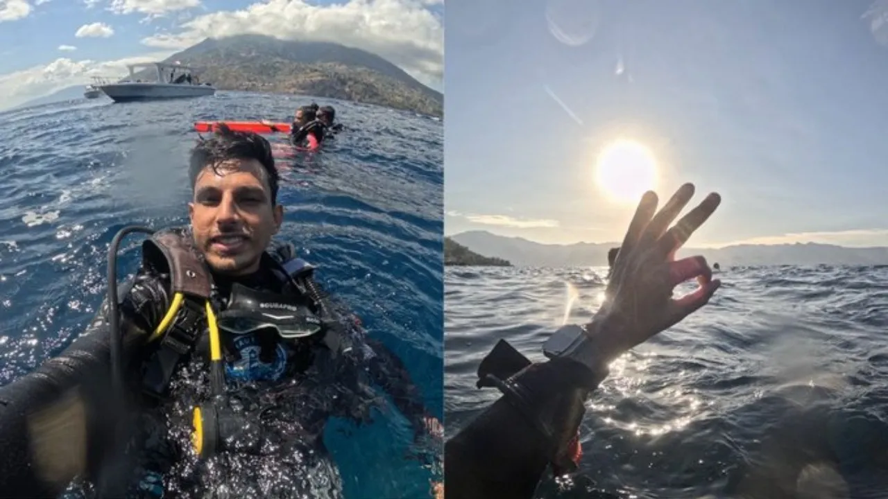 techie survives scuba diving