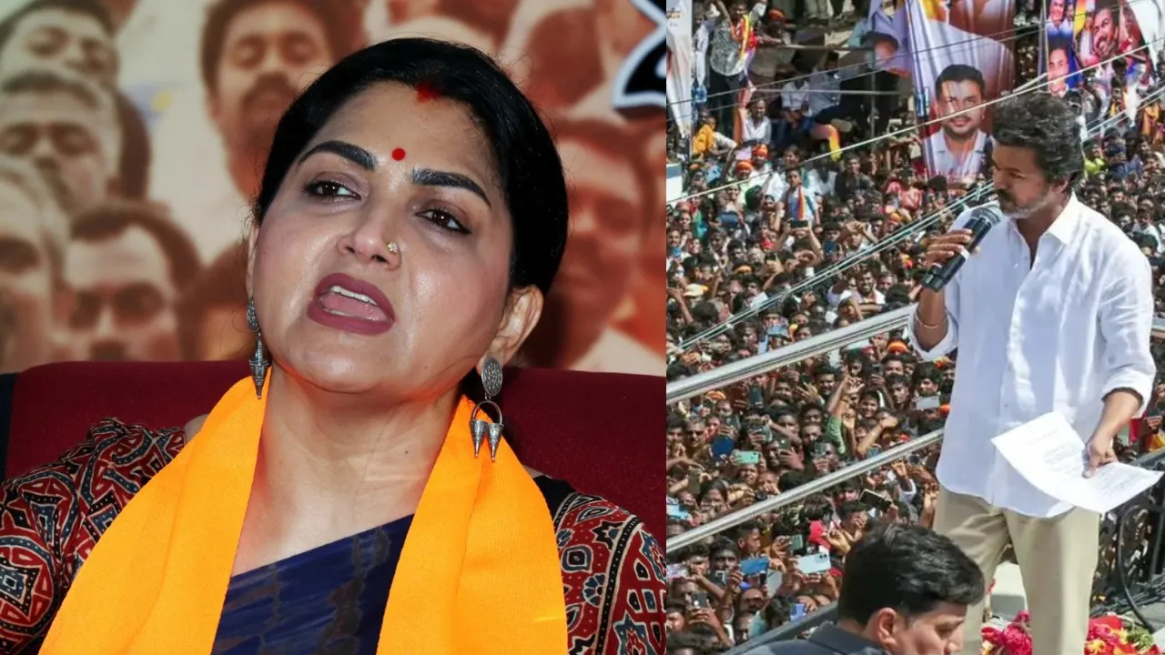 BJP leader Khushbu