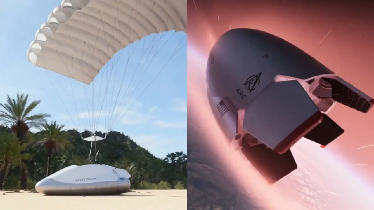 space delivery vehicle Ark