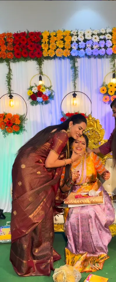 Shiva Jyothi baby shower pic eight