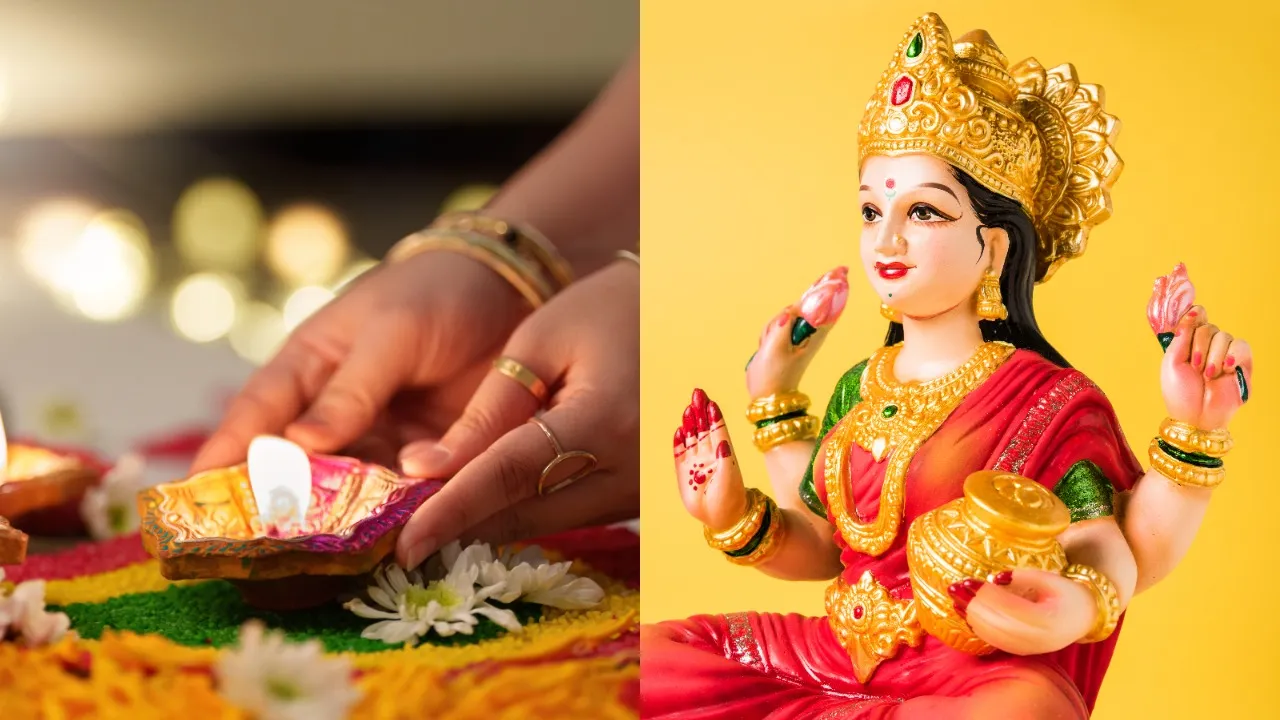 and  Goddess Lakshmi