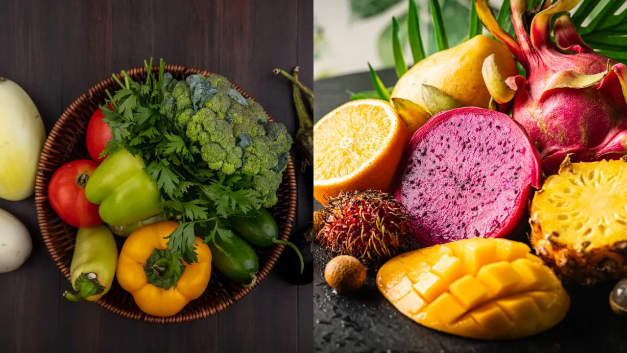 fruits vs vegetables