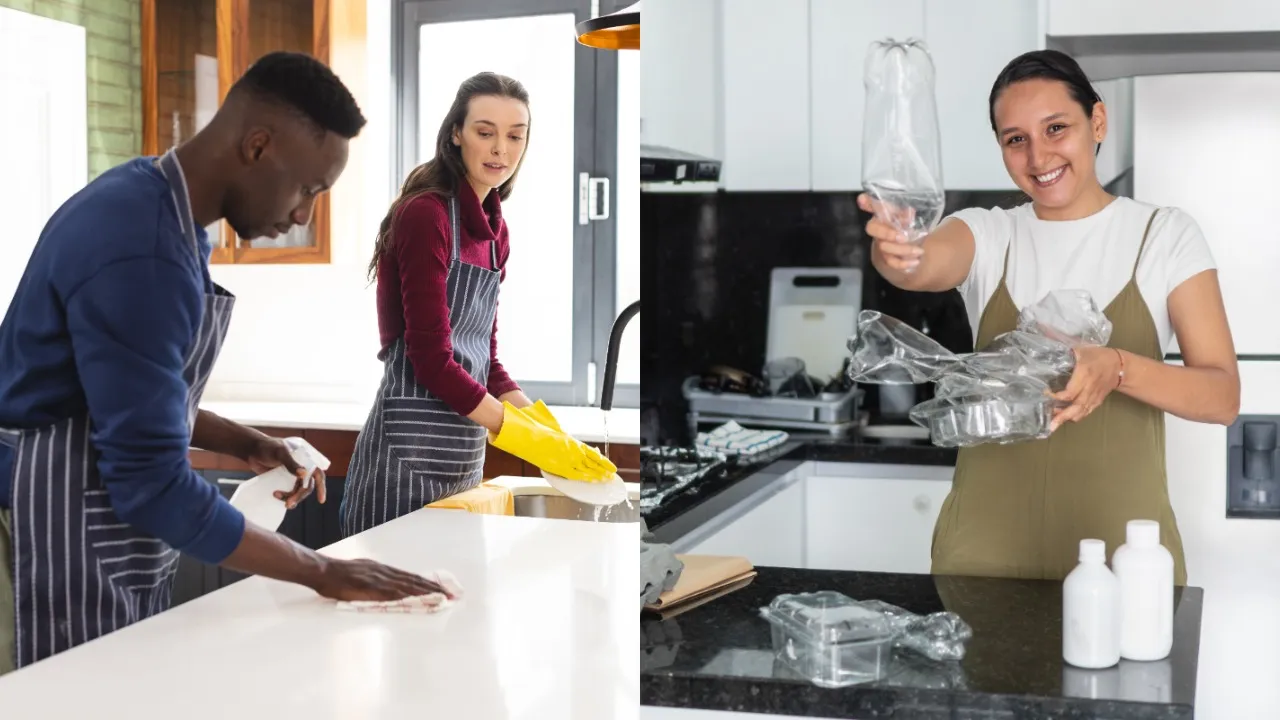 kitchen cleaning