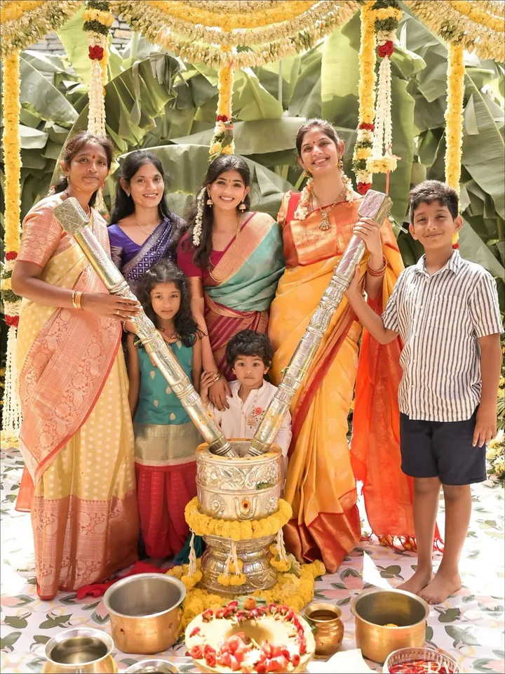 siree lella and nara rohith wedding celebrations pic eight