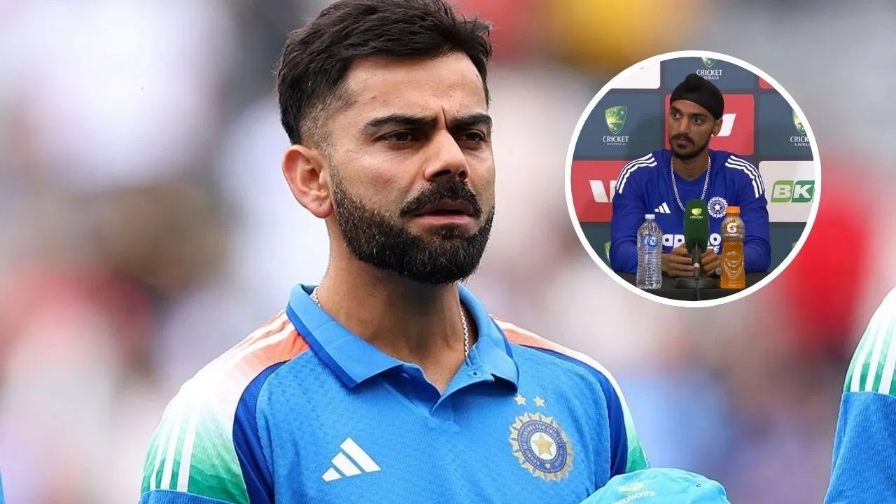 Arshdeep Singh talks about virat kohli fam after ind vs aus 1st odi