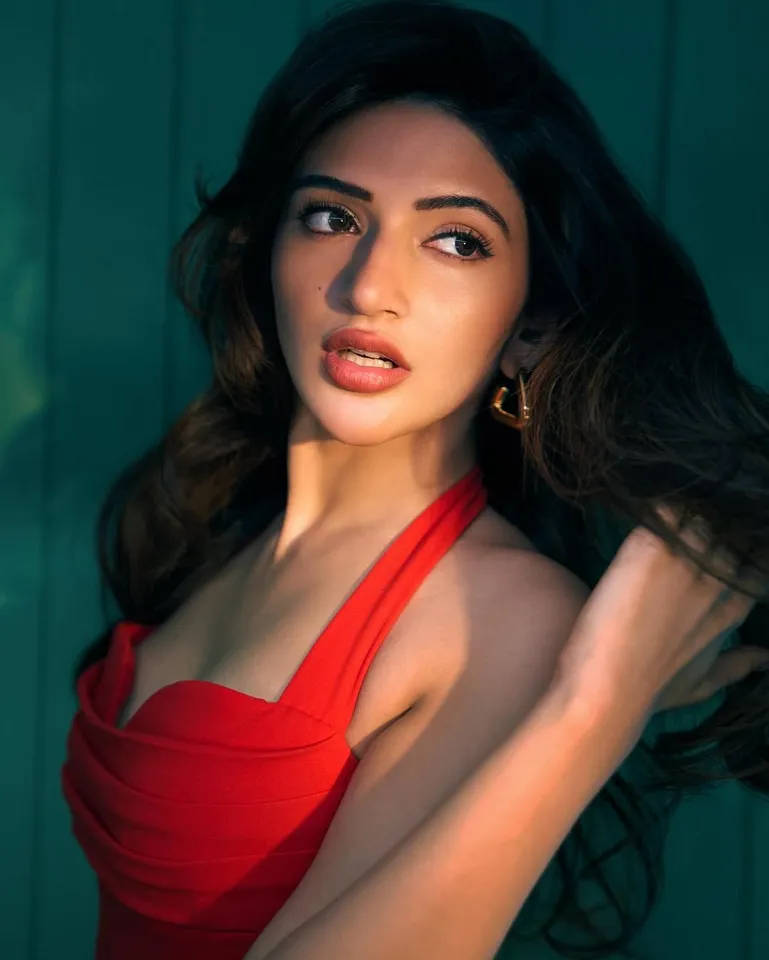 sreeleela in red pic five