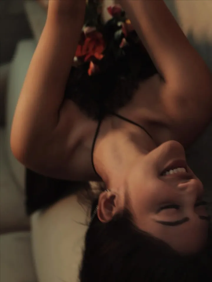 sreeleela in red pic one