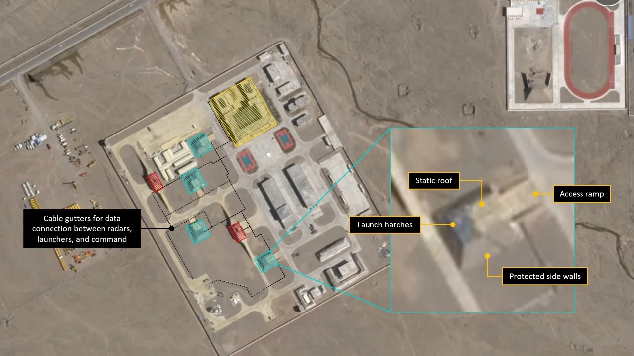 China builds new air defence site