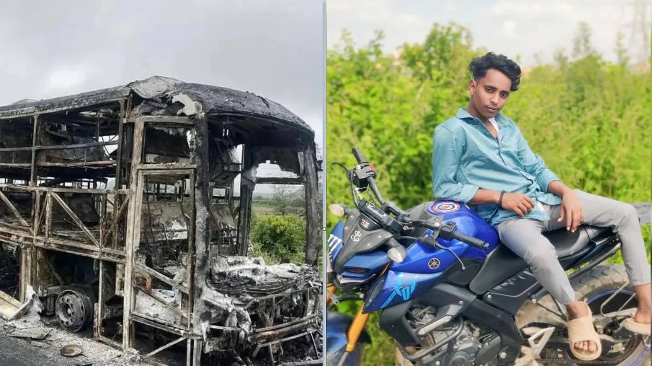 chinnatekur bus accident shivashankar friend identified police update tkr