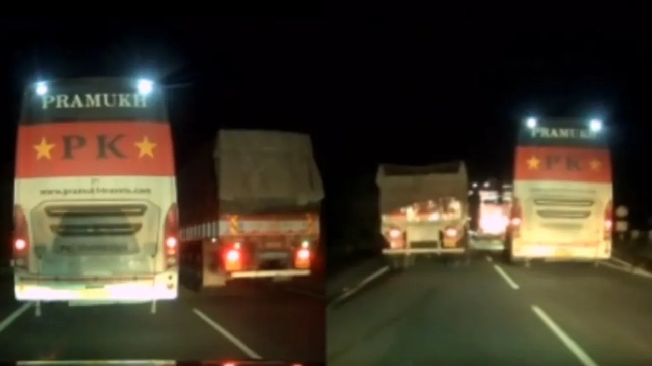 private travels driver reckless driving viral video SMR