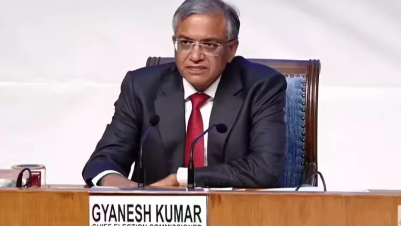Chief Election Commissioner Gyanesh Kumar
