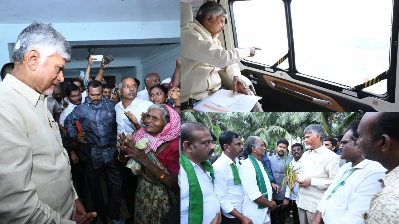 Montha toofan effected areas