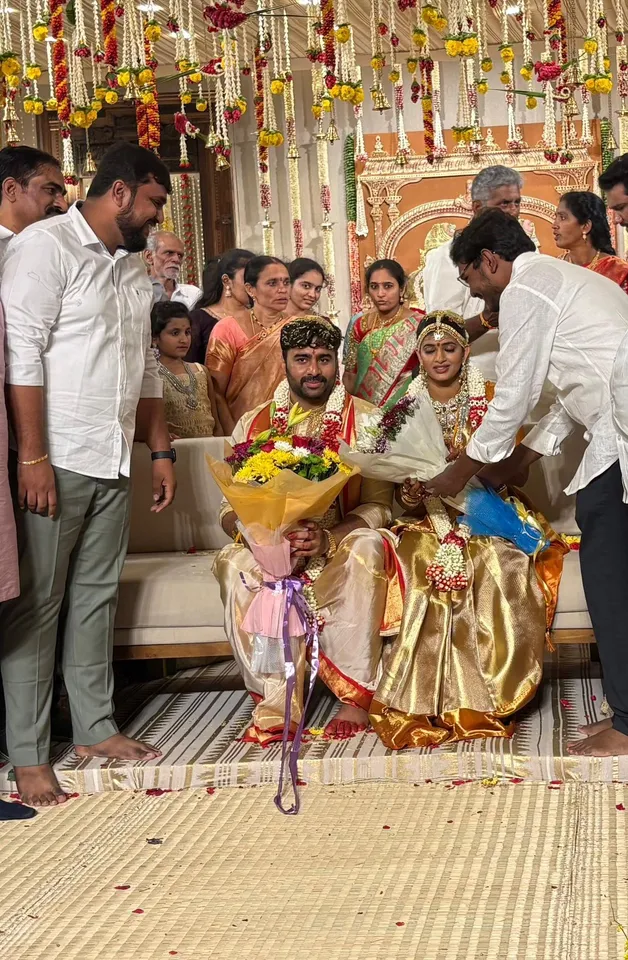 nara rohith wedding