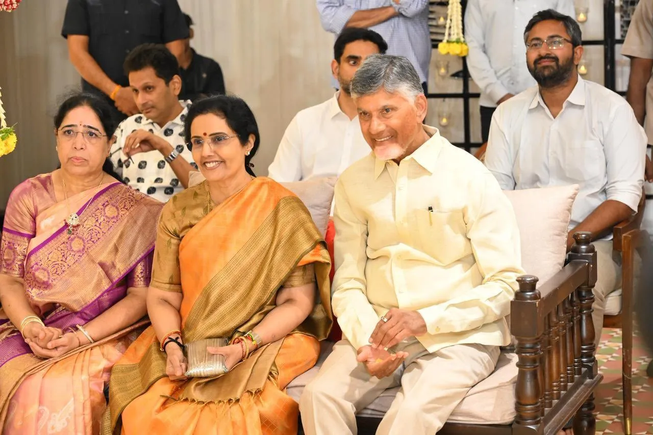 nara rohith wedding pic four