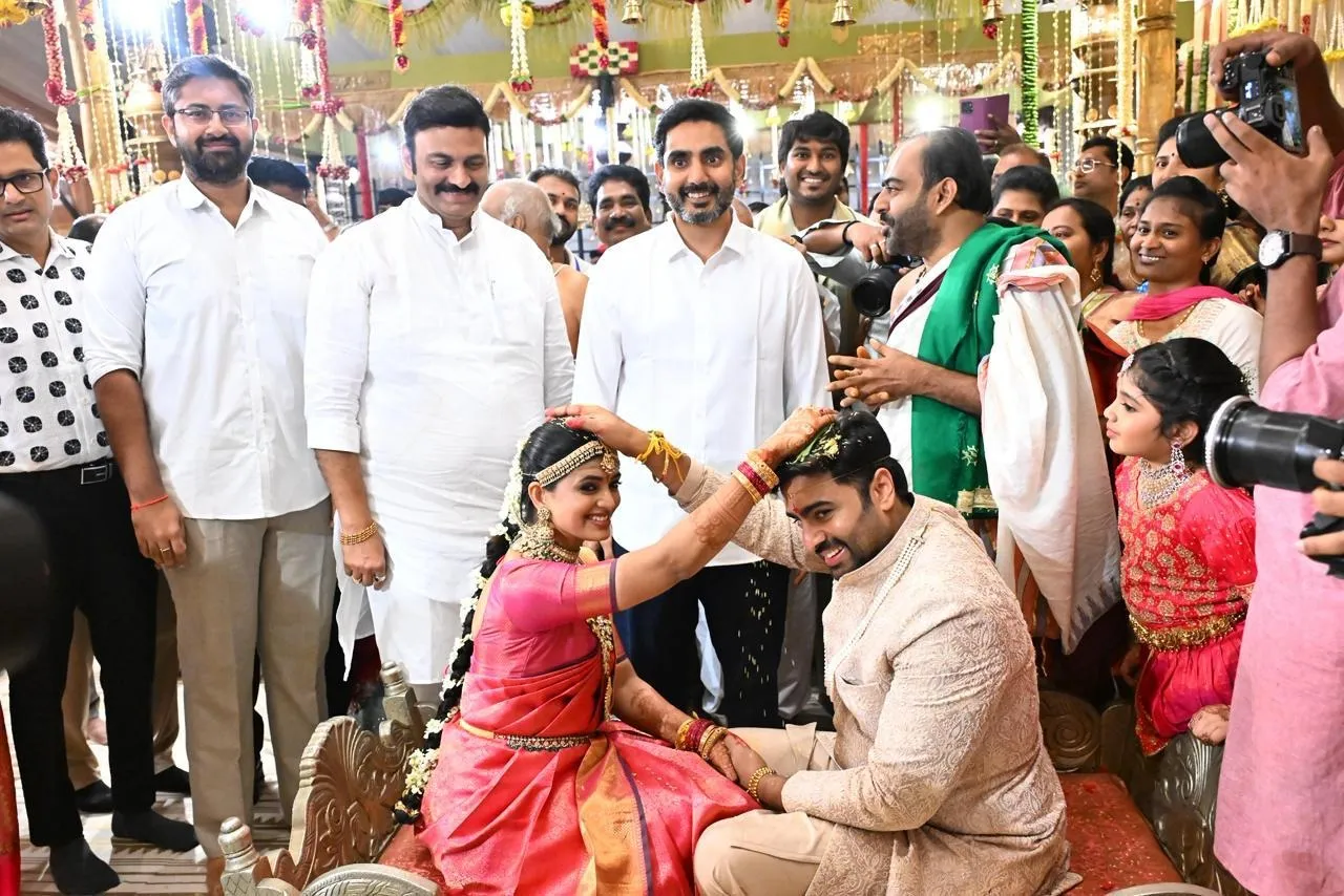 nara rohith wedding pic ten