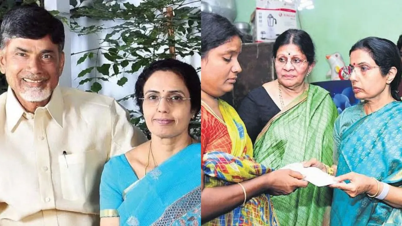 Rare honor for Nara Bhuvaneshwari.. International awards