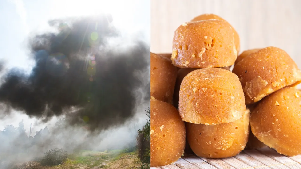 pollution and Jaggery