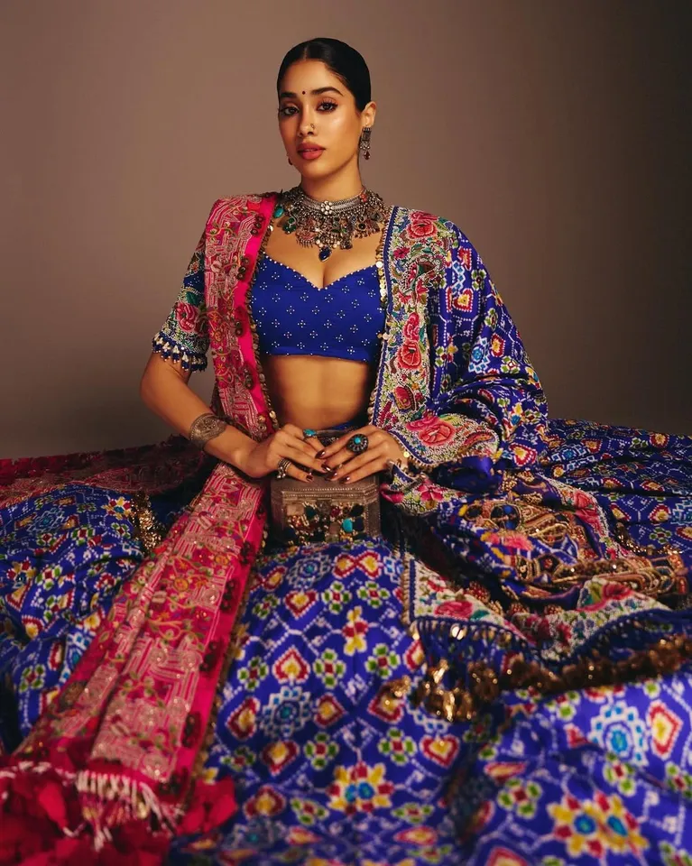 Janhvi Kapoor royal look pic six