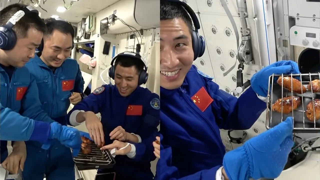China Introduces First-Ever BBQ Oven At Space Station