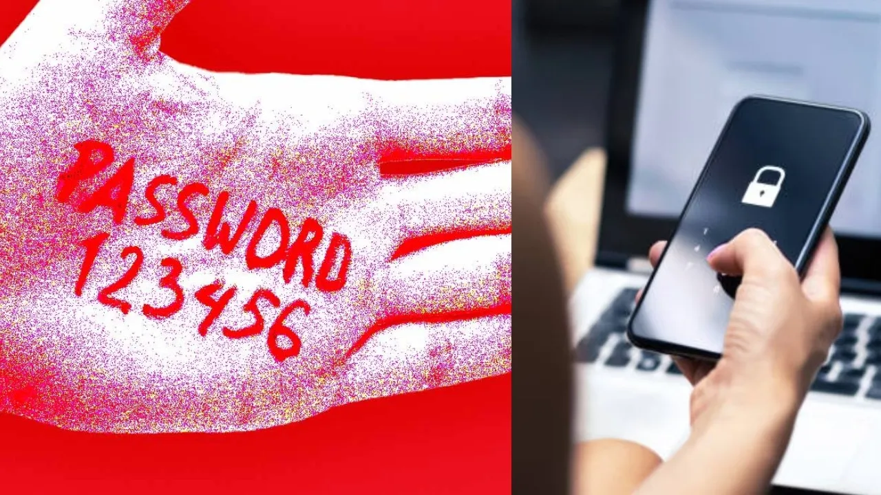 most commonly used passwords