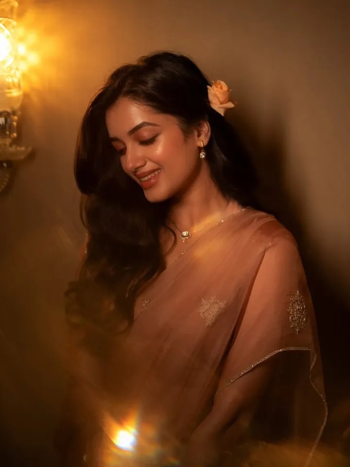 Bhagyashri in black four