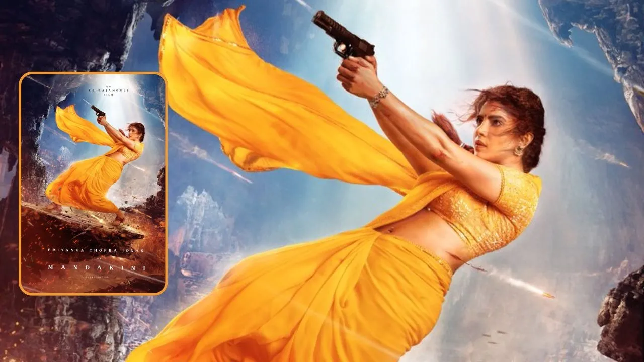 SSMB 29 priyanka chopra poster released (1)