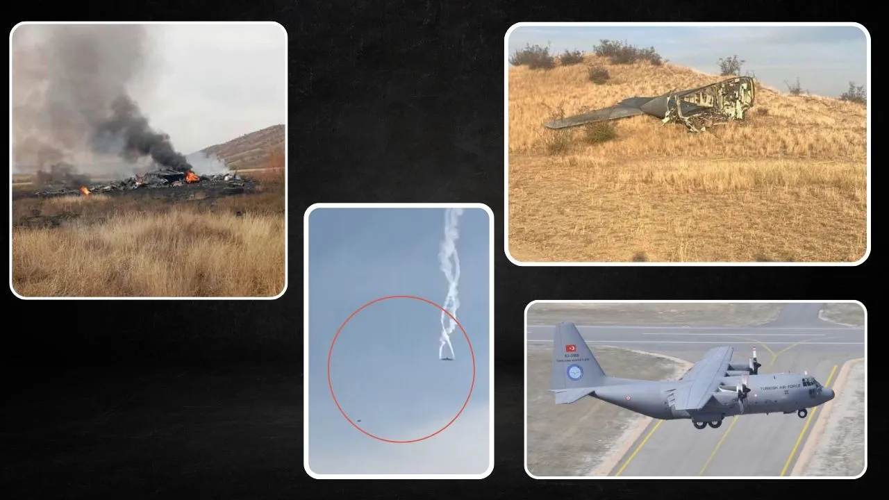 Turkish plane crashed