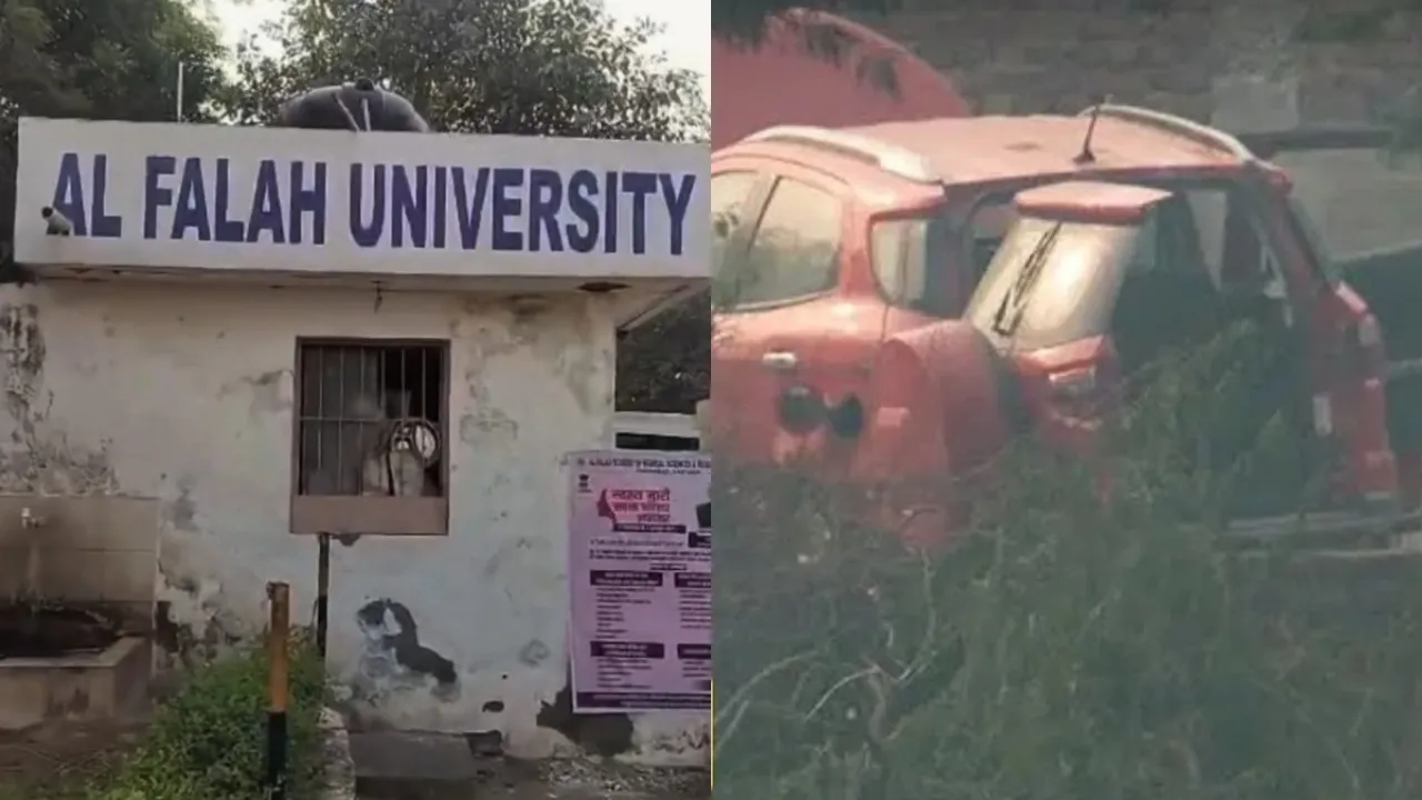 Red Brezza Belonging to Dr Shaheen Found at Al-Falah