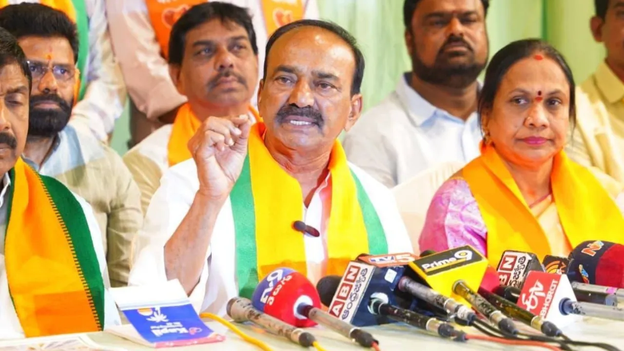 eetala rajendar responds on jubileehills bypoll results